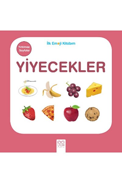 1001 Çiçek Kitaplar Yiyecekler - Ilk Emoji Kitabım Kolektif - Kolektif
