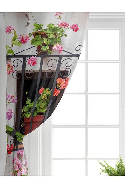 Realhomes Design special cu aripă dublă, imprimat digital, perdea de fundal pentru living modern