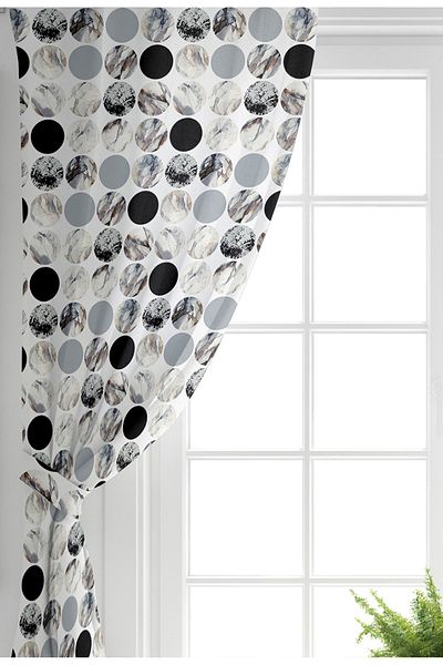 Realhomes Design special cu aripă dublă, imprimat digital, perdea de fundal pentru living modern