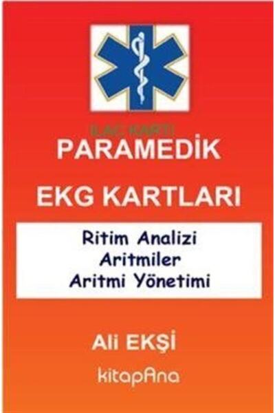 Kitapana Yayınevi Paramedik Ekg Kartları