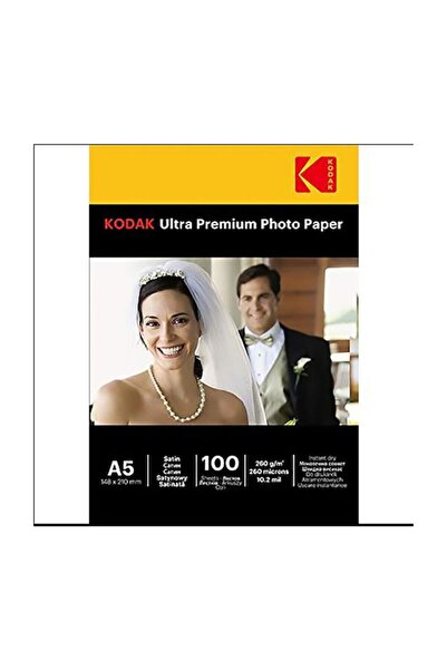 Kodak Inkjet Fotoğraf Kağıdı 15x21 260gr 100'lük Parlak