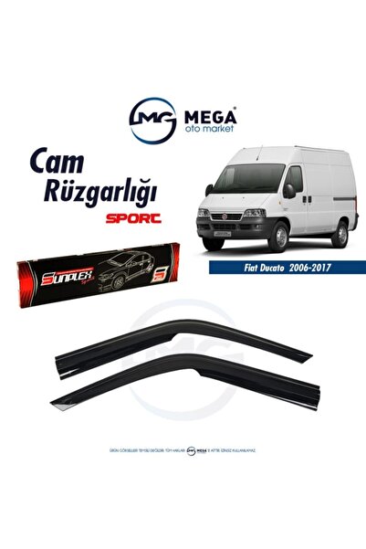 SUNPLEX Fi?at Ducato 2006-2017 Cam Rüzgarlık Mugen Ti?p