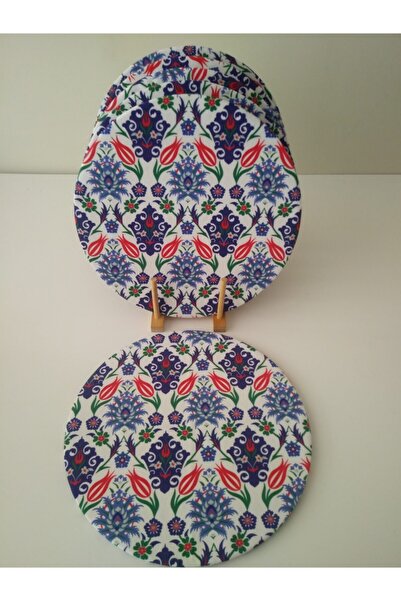 Ayşemce Американський сервіс 6-ти супла (цифровий друк на тканині, візерунок ...