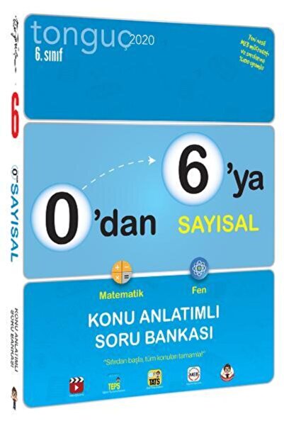 Tonguç Yayınları Tonguç 0'dan 6'ya Sayısal Konu Anlatımlı Soru Bankası