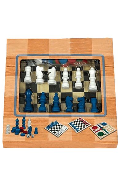 ESER Sedef Okey Tree 3 Piece Game Set Bzk-004