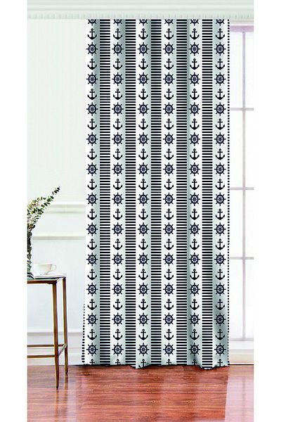 Realhomes Perdele de fundal pentru living cu o singură aripă cu design special imprimat digital