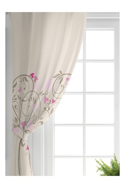 Realhomes Single Wing Special Designed Digital Printed Children's Room Background Curtain
