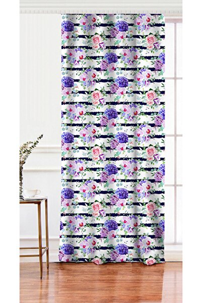 Realhomes Tek Kanat Özel Tasarım Dijtal Baskılı Modern Salon Fon Perdesi