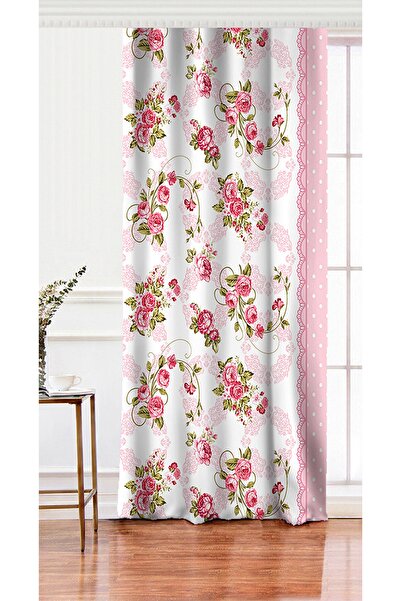 Realhomes Tek Kanat Özel Tasarım Dijtal Baskılı Modern Salon Fon Perdesi