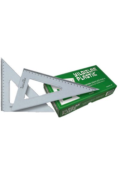 Yıldızlar Student Miter Set 45-60 Degree 26 Cm Economic 88