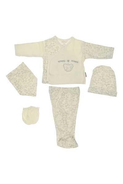 Bebitof Baby Bebitof 5-Piece Baby Hospital Exit Set - Triplets 20018