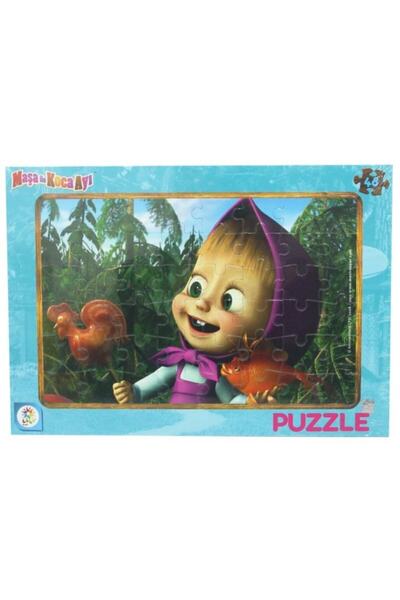 LAÇO KİDS لغز مرخص من ماشا والدب مكون من 48 قطعة