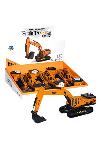 Can-Em Oyuncak Turuncu Metal Oyuncak Dozer