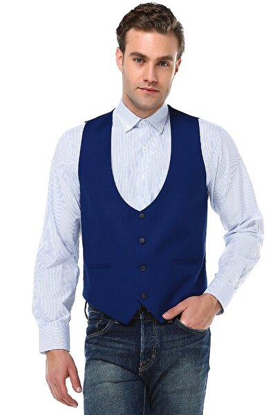 Varetta Чоловічий темно-синій жилет спортивного крою