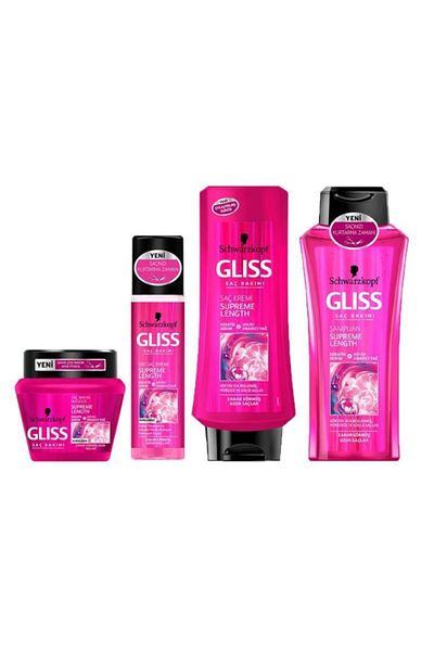 Gliss Gliss Supreme Length - 4-Piece Care Set