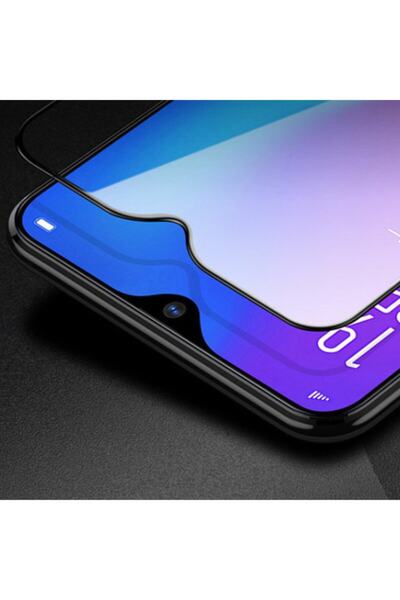Ally Mobile Xiaomi Redmi Note 7 9d Full Glue Tempered Cam Ekran Koruyucu Siya...