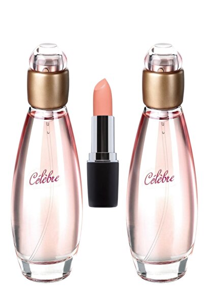 AVON Celebre Edt 50 ml 2'li  Kadın Parfüm Seti ruj