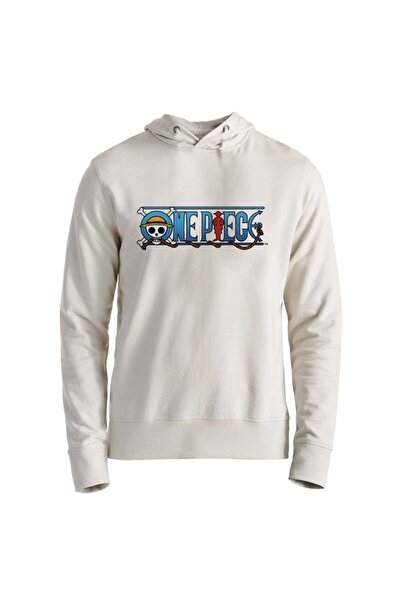 Alfa Tshirt Unisex Ecru Printed Sweatshirt