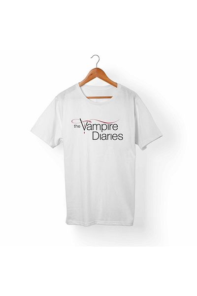 Alfa Tshirt Γυναικείο T-Shirt White Vampire Diaries