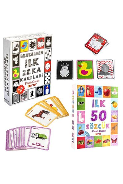 Furkan Intelligence Cards and First-Handed Word Set of 2