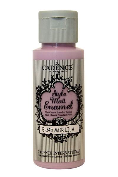 Cadence Cam Boyası 345 Mor Lila Enamel 59 ml