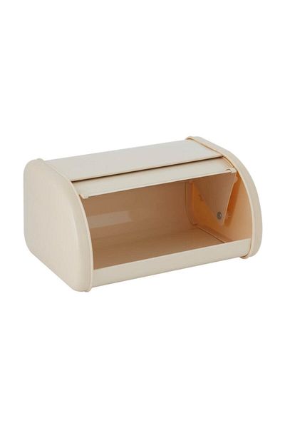 KEA Metal Sliding Bread Storage Box White