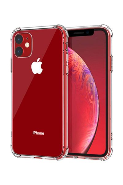 Soffy حافظة شفافة متوافقة مع هاتف Iphone 11 مع زوايا واقية من الوسادة الهوائية وغطاء من السيليكون