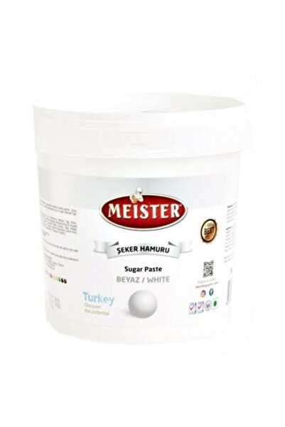 Meister Beyaz Seker Hamuru Cakesistersshop ( 1kg)