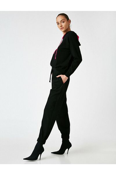 Koton Women's Black Jogger Pants