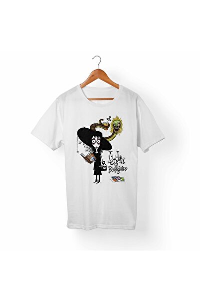 Alfa Tshirt تي شيرت بيتلجوس أبيض للجنسين