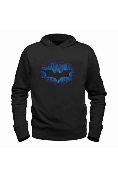 Alfa Tshirt سويت شيرت أسود باتمان للجنسين