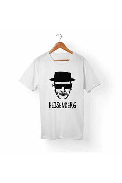 Alfa Tshirt Breaking Bad-Heinsenberg Unisex White T-Shirt