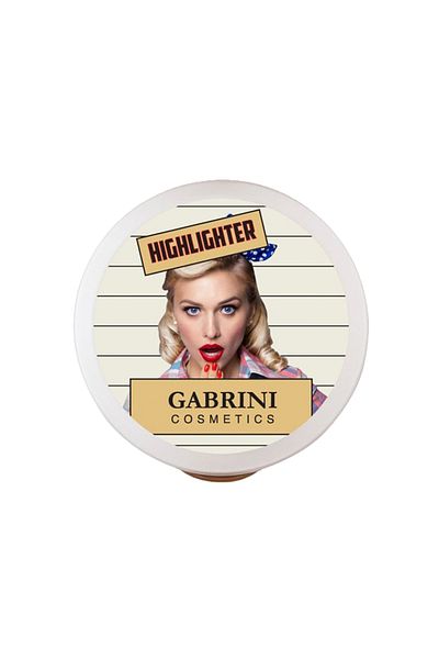 Gabrini رقم: 03 هايلايتر ومنتج مضيء