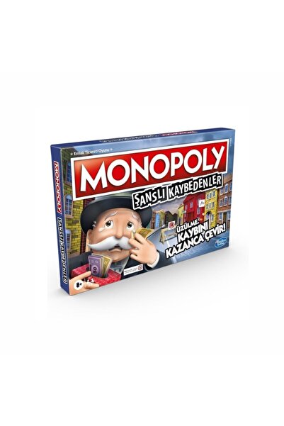 Hasbro Monopoly Şanslı Kaybedenler Kutu Oyunu