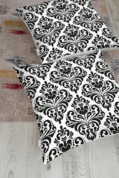 Realhomes Damask Motifli Modern Yer Minderi
