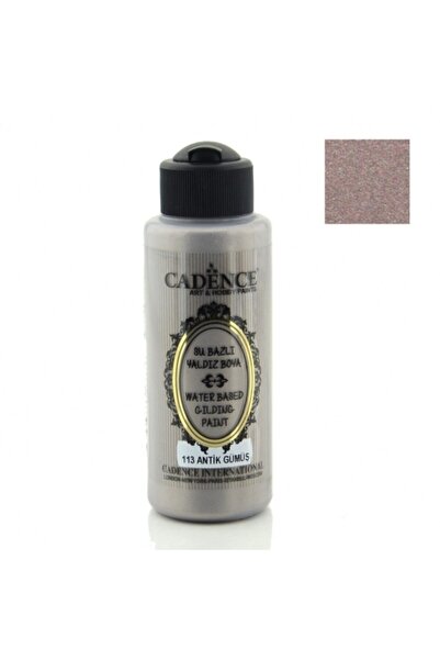 Cadence 113 Antik Gümüş-yaldız Boya 120ml(cc)