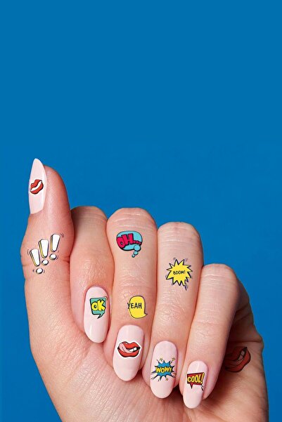 New Obsessions Smiley Tırnak Dövmesi