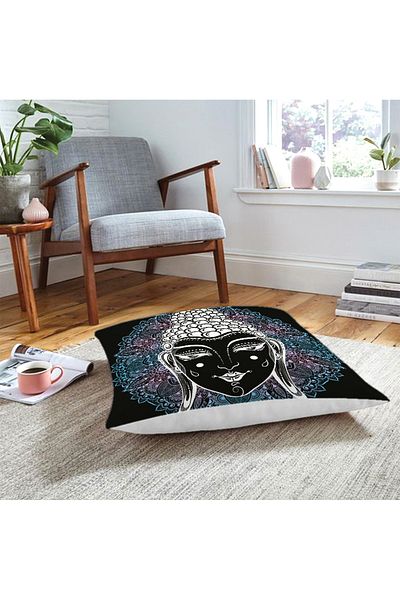 Realhomes Imprimat digital - Pernă decorativă pentru podea cu design special