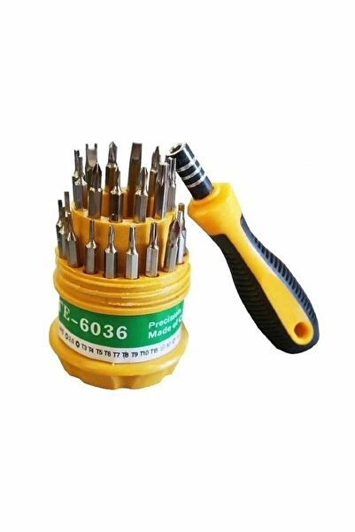 Genel Markalar Yumurta Model Mini Tornavida Seti 31 Parça Bits Uç Seti Telefo...