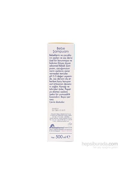 Sebamed Baby Şampuan 500 ml