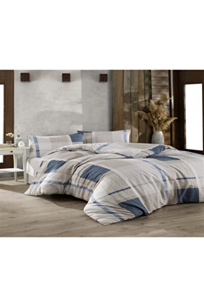 Kristal By Taç طقم غطاء لحاف للفصول الأربعة من كريستال أطلس الأزرق