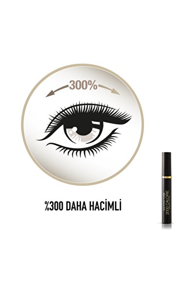 Max Factor Marka: 2000 Calorie Maskara Siyah Kategori: Maskara