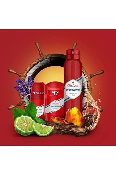 Old Spice 150 ml Deo + 50ml Deo Stick + 50ml Roll On White Water