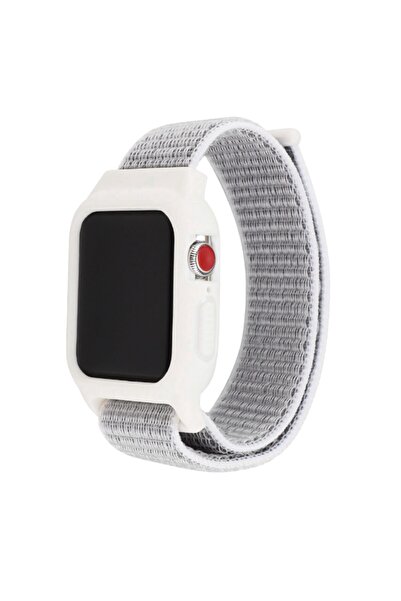 ucuzmi Apple Watch 1 2 3 4 5 6 Se 42 44mm Kordon Kayış Nano Ipek Örme 360dere...
