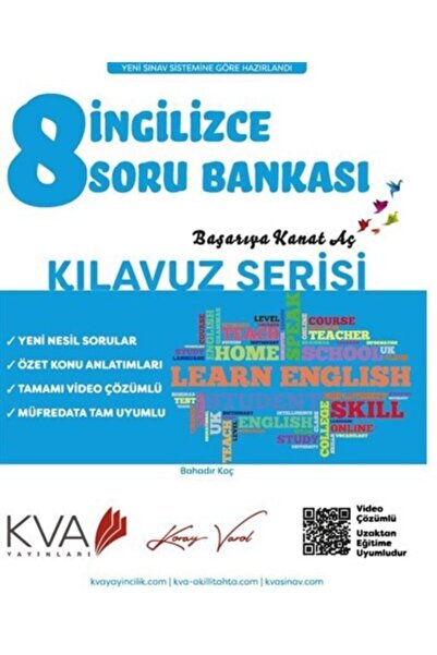 Kva Yayınları 8. Sınıf Ingilizce Soru Bankası Kılavuz Serisi