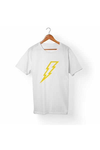 Alfa Tshirt Μπλουζάκι Unisex Λευκό The Flash/barry Allen