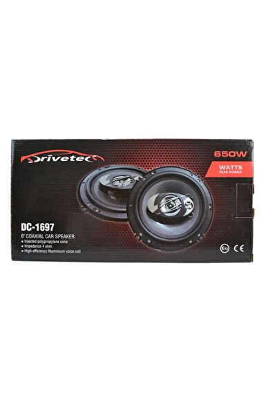 drivetec Dc-1697 16 Cm 650 Watt Coaxial Oto Hoparlör