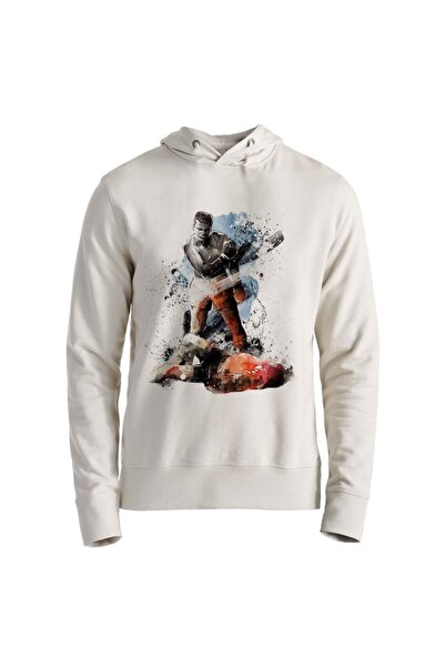 Alfa Tshirt Unisex Çocuk Beyaz Muhammed Ali Sweatshirt