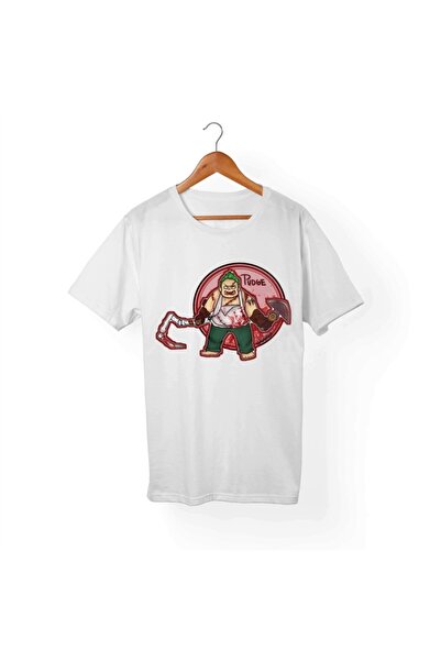 Alfa Tshirt Unisex White Dota 2 Pudge T-Shirt