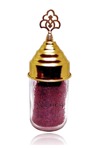 BAZAAR 4 %100 Orijinal Iran Safranı - Iranıan Saffron 9,5 Gr